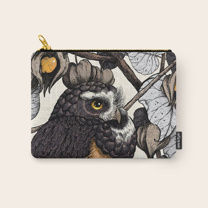 Spectacled Owl Carry All Pouch Gallery Image 1