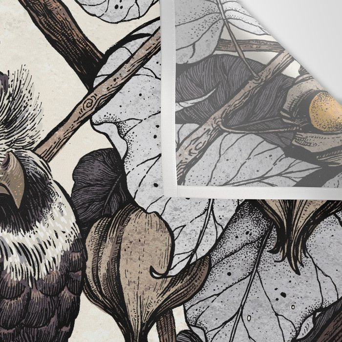 Spectacled Owl Wall Tapestry Gallery Image 3