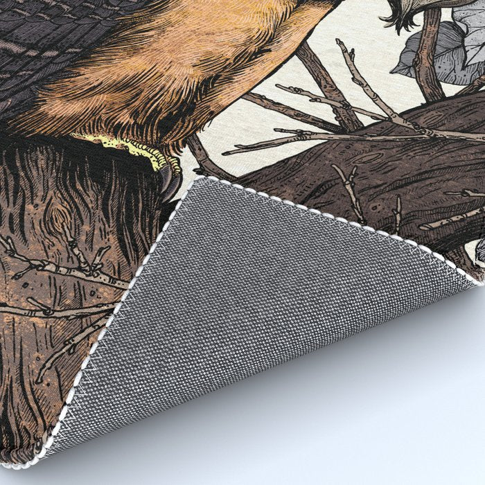 Spectacled Owl Rug Gallery Image 4