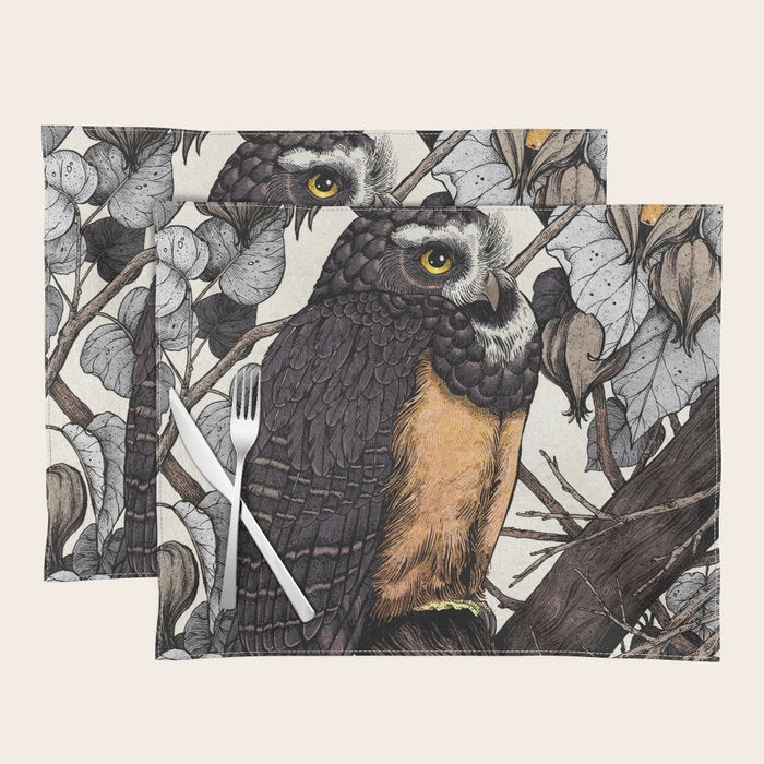 Spectacled Owl Placemat Gallery Image 1