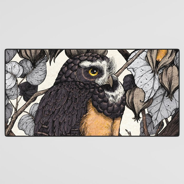 Spectacled Owl Desk Mat Gallery Image 3