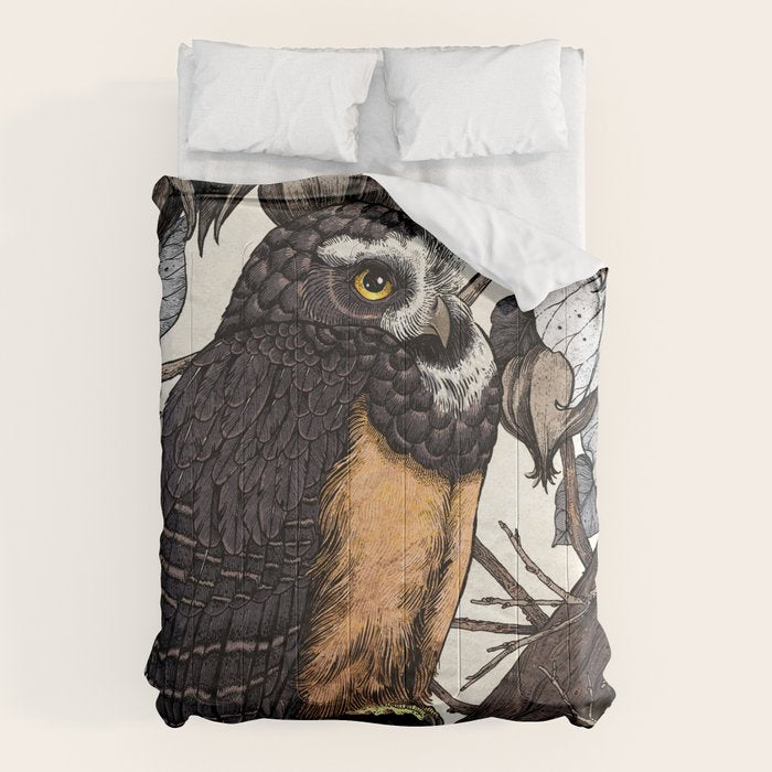 Spectacled Owl Comforter Gallery Image 6