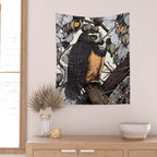 Spectacled Owl Wall Tapestry Gallery Image 2