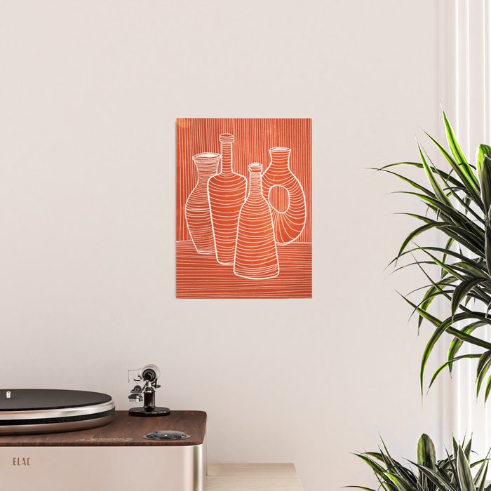 VASES 01: Terracotta Edition Poster Gallery Image 2