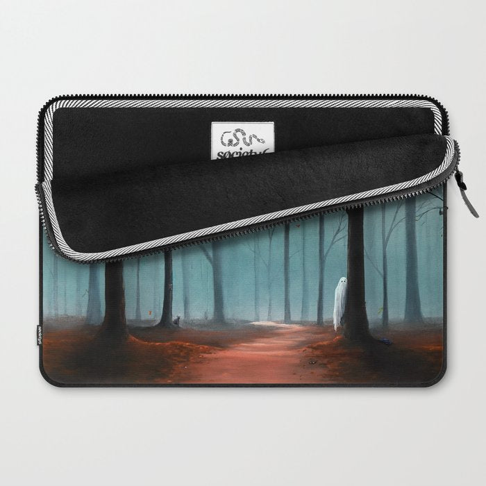Halloween Forest Scene 2023 Laptop Sleeve Gallery Image 2