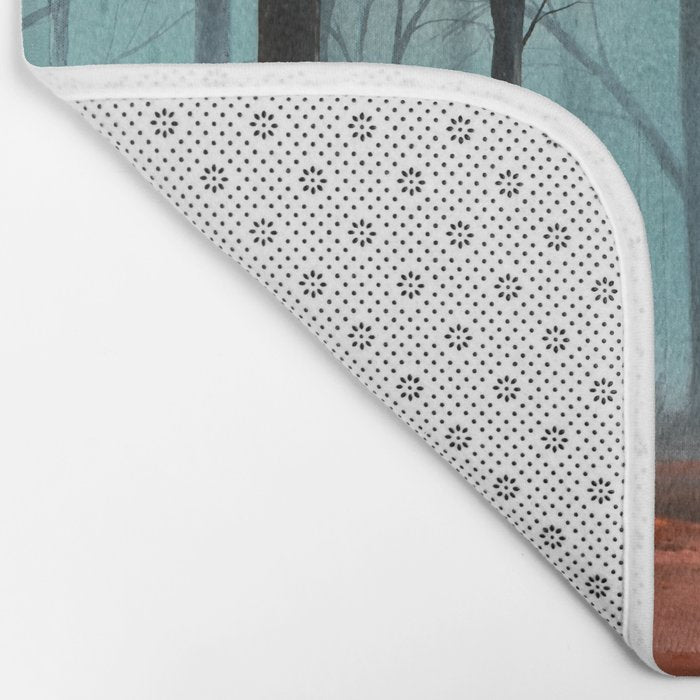 Halloween Forest Scene 2023 Bath Mat Gallery Image 2
