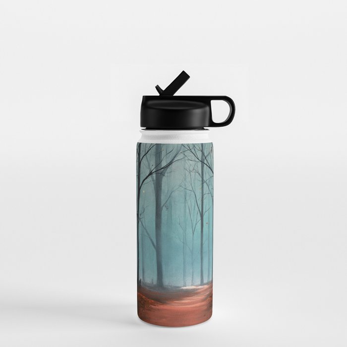 Halloween Forest Scene 2023 Water Bottle