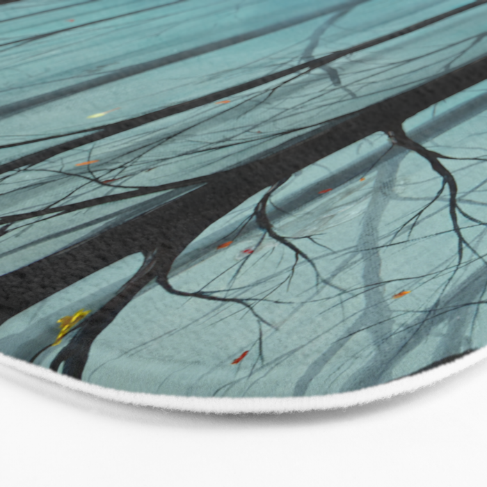 Halloween Forest Scene 2023 Bath Mat Gallery Image 3