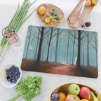 Halloween Forest Scene 2023 Cutting Board Gallery Image 2