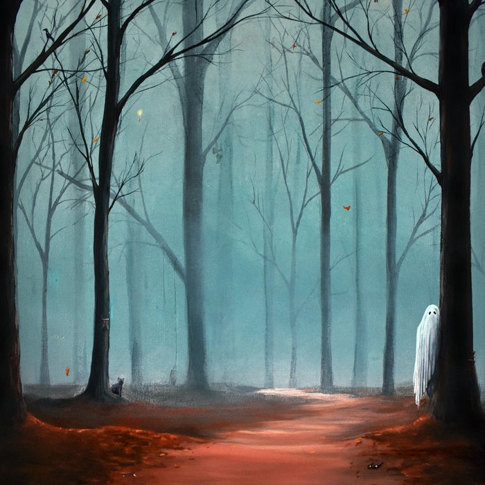 Halloween Forest Scene 2023 Coffee Mug Gallery Image 2