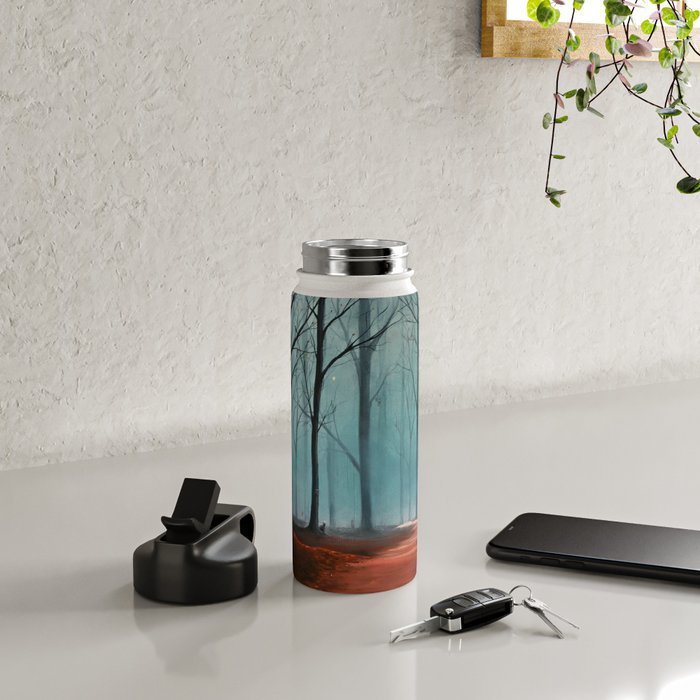 Halloween Forest Scene 2023 Water Bottle Gallery Image 4