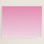 Dreamy Pink Ombre Gradient Jigsaw Puzzle Gallery Image 1