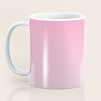 Dreamy Pink Ombre Gradient Coffee Mug Gallery Image 3