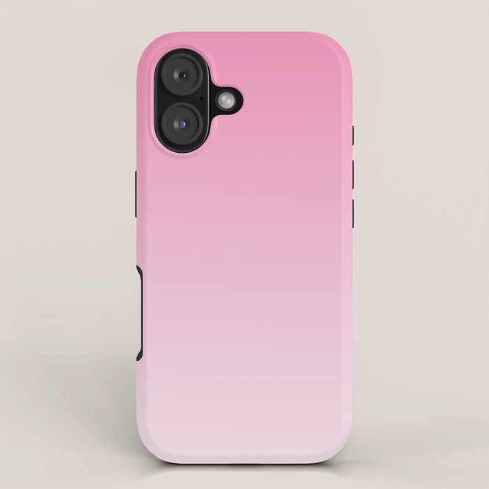 Dreamy Pink Ombre Gradient iPhone Case Gallery Image 1