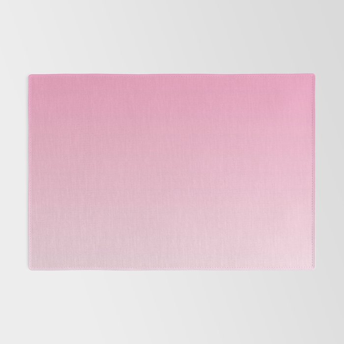 Dreamy Pink Ombre Gradient Rug Gallery Image 2