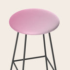 Dreamy Pink Ombre Gradient Stool Gallery Image 2