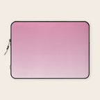 Dreamy Pink Ombre Gradient Laptop Sleeve Gallery Image 1