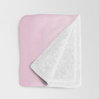 Dreamy Pink Ombre Gradient Throw Blanket Gallery Image 3