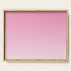 Dreamy Pink Ombre Gradient Serving Tray Gallery Image 1