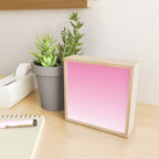 Dreamy Pink Ombre Gradient Mini Art Print Gallery Image 2