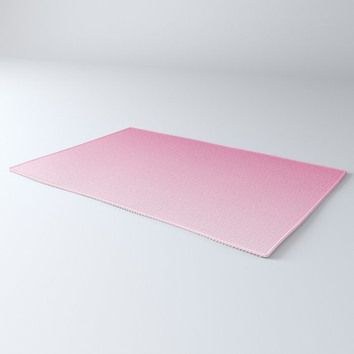 Dreamy Pink Ombre Gradient Rug Gallery Image 3