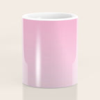 Dreamy Pink Ombre Gradient Coffee Mug Gallery Image 4