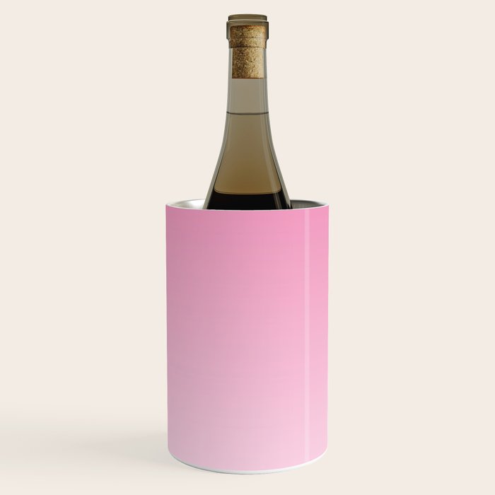 Dreamy Pink Ombre Gradient Wine Chiller Gallery Image 1
