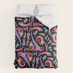 Ancient cephalopods Duvet Cover Gallery Image 6