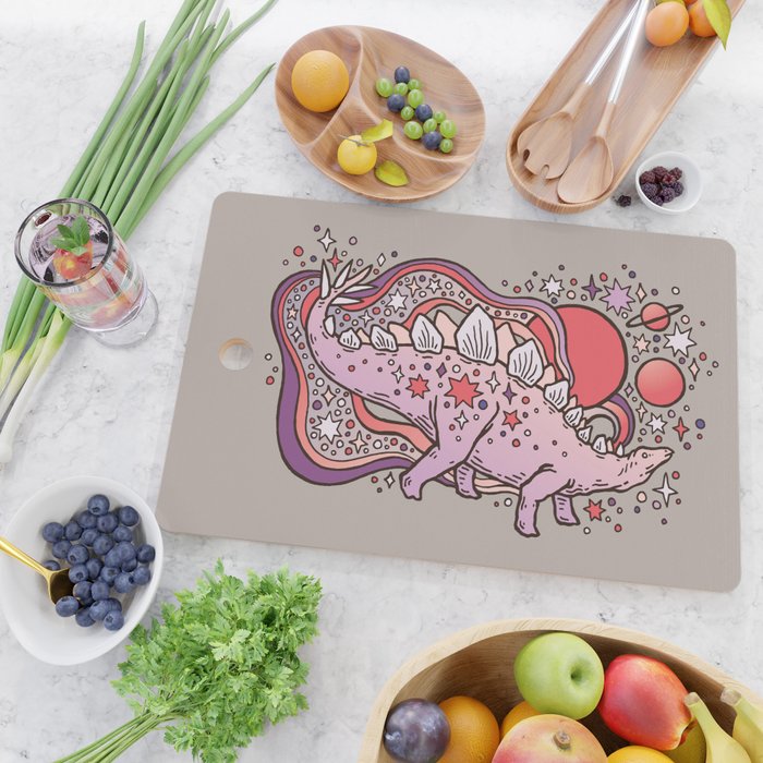 Star Stego | Space Sparkle Palette Cutting Board Gallery Image 2