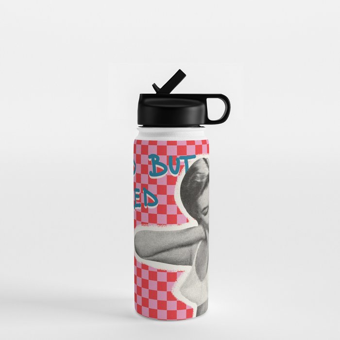 Tired but wired Water Bottle Gallery Image 1