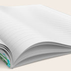 Average Absence, Botanical Minimal Nature Creepers Plants, Tropical Watercolor Bohemian Painting Notebook Gallery Image 2