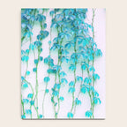 Average Absence, Botanical Minimal Nature Creepers Plants, Tropical Watercolor Bohemian Painting Notebook Gallery Image 4