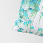 Average Absence, Botanical Minimal Nature Creepers Plants, Tropical Watercolor Bohemian Painting Pillow Sham Gallery Image 4