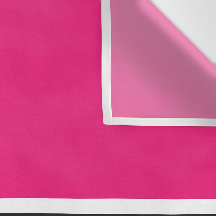 Hot Pink Magenta and Black and White Stripe Wall Tapestry Gallery Image 3