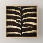 Zebra #decor #society6 #buyart Mini Art Print Gallery Image 1