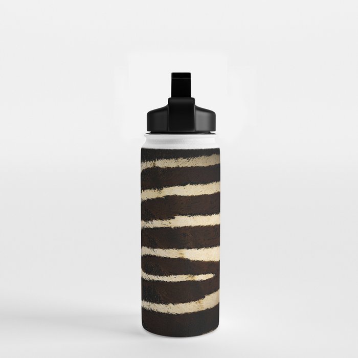 Zebra #decor #society6 #buyart Water Bottle Gallery Image 2