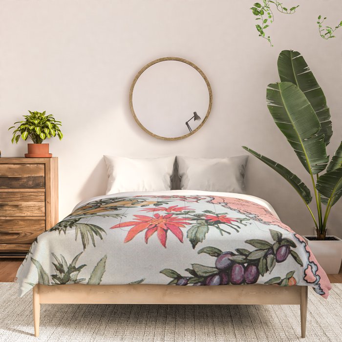 Vintage Map of Florida (1917) Comforter Gallery Image 3