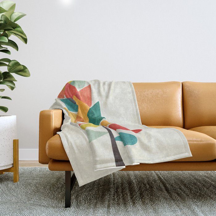 Spring Time Memory Throw Blanket Gallery Image 1