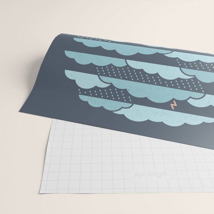 Weather Balloon Wrapping Paper Gallery Image 2