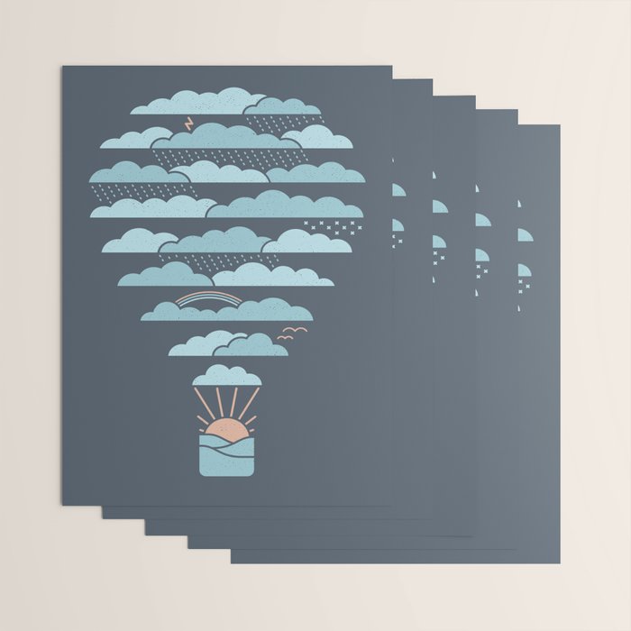 Weather Balloon Wrapping Paper Gallery Image 3