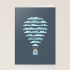Weather Balloon Stationery Card Gallery Image 2