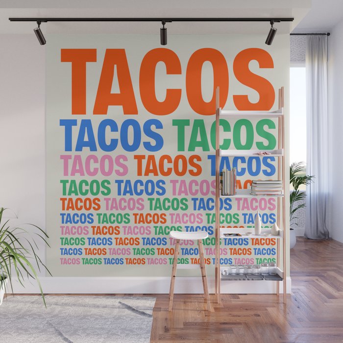 253 Tacos Wall Mural Gallery Image 1