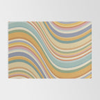 Wavy Stripes VI - Vintage Pastel Rug Gallery Image 2