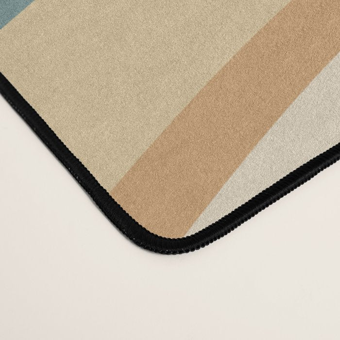 Wavy Stripes VI - Vintage Pastel Desk Mat Gallery Image 4