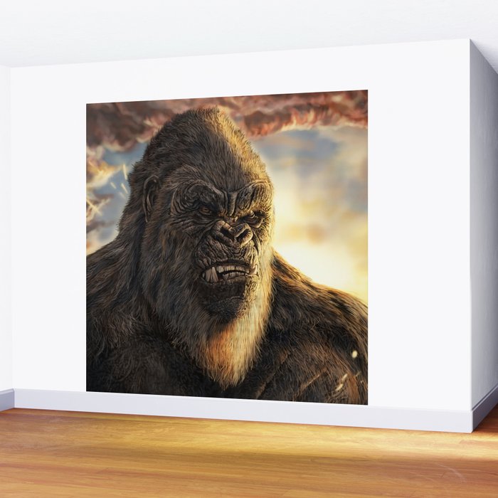 Godzilla Series - Kong Wall Mural Gallery Image 2