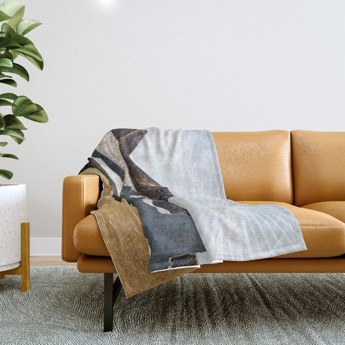 Desert Gold Throw Blanket Gallery Image 1