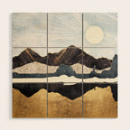 Desert Gold Wood Wall Art Gallery Image 1