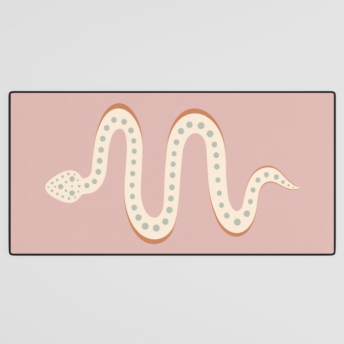 Minimal Snake XXXVIII Desk Mat Gallery Image 3