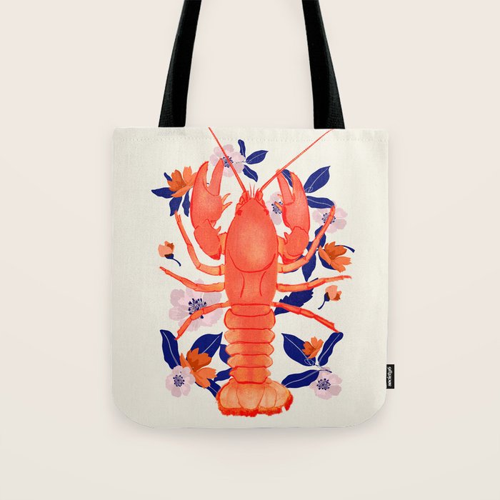 Lobster 4 Tote Bag Gallery Image 1