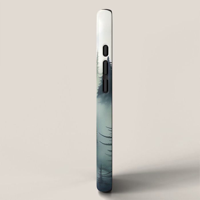Treetops in the Mist iPhone Case Gallery Image 2